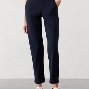 Athleta Brooklyn Mid Rise Ankle Pant - Navy - Size 12